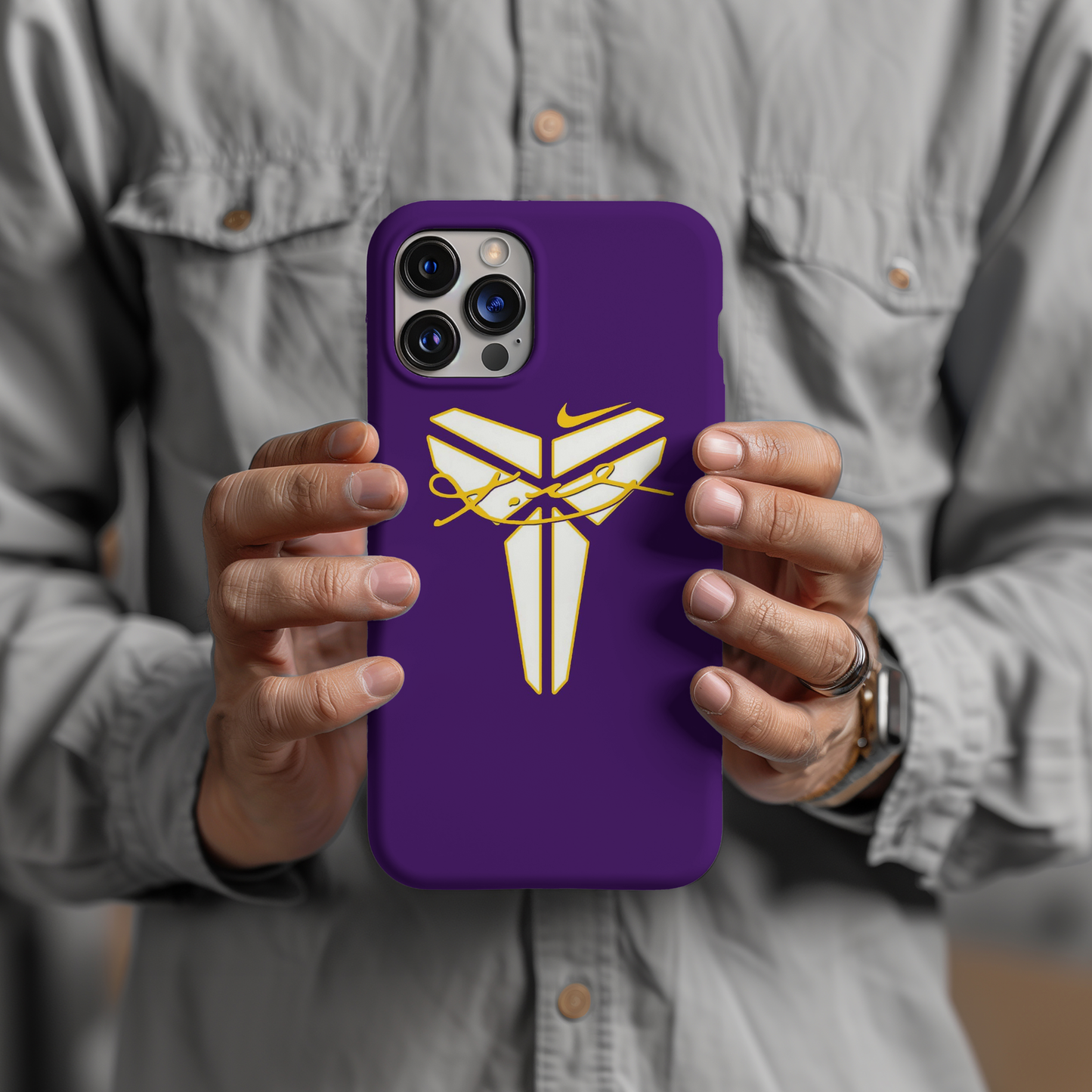 Kobe Bryant Phone Case, Mamba Logo Phone Case For All Model Phones - Techy Treasures -  