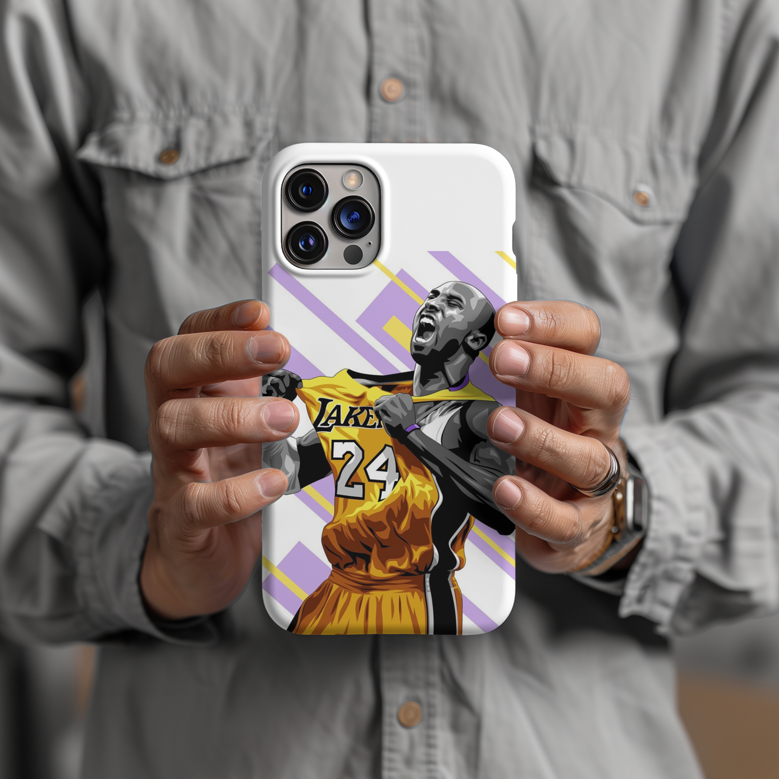 Kobe Bryant Phone Case, Mamba Logo Phone Case For All Model Phones - Techy Treasures -  