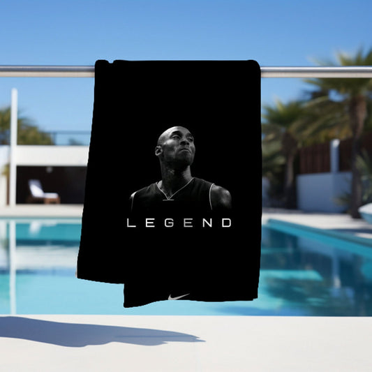 Kobe Bryant Towel, Absorbent Beach Towel, Legendary Kobe Bryant, Father’s Day or  Laker Fan Gift - Techy Treasures -  