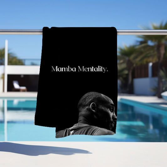 Kobe Towel - Mamba Mentality , Absorbent Beach Towel, Legendary Kobe  Custom Laker Fan Gift - Techy Treasures -  