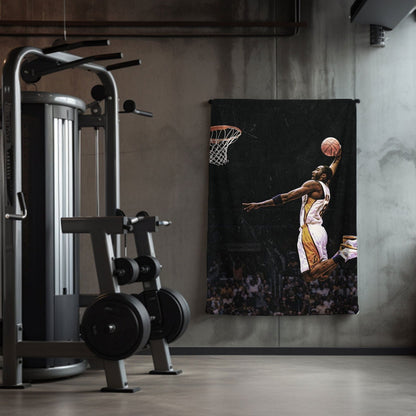 Kobe Towel, Absorbent Beach Towel, Laker Fan Gift - Techy Treasures -  