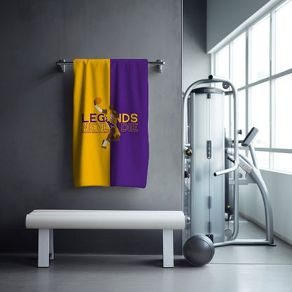 Kobe Towel, Absorbent Beach Towel, Laker Fan Gift - Techy Treasures -  