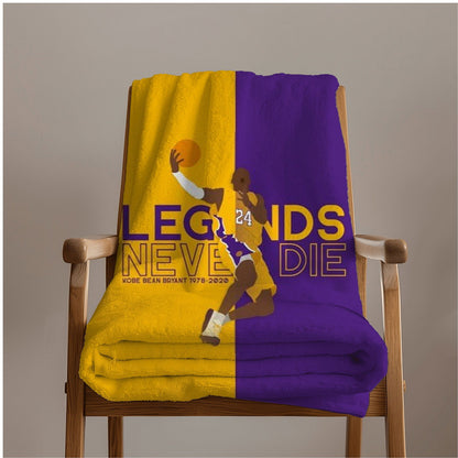 Kobe Towel, Absorbent Beach Towel, Laker Fan Gift - Techy Treasures -  