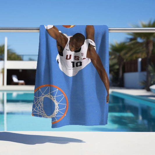 Kobe Towel, Absorbent Beach Towel, Laker Fan Gift - Techy Treasures -  