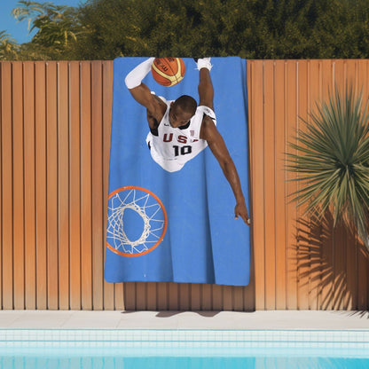 Kobe Towel, Absorbent Beach Towel, Laker Fan Gift - Techy Treasures -  