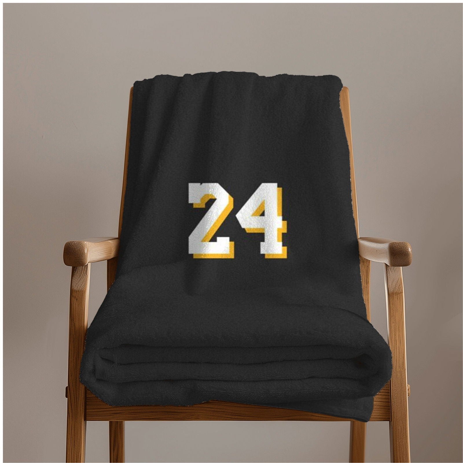 Kobe Towel, Absorbent Beach Towel, Laker Fan Gift - Techy Treasures -  