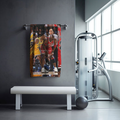 Kobe Towel, Absorbent Beach Towel, Laker Fan Gift - Techy Treasures -  