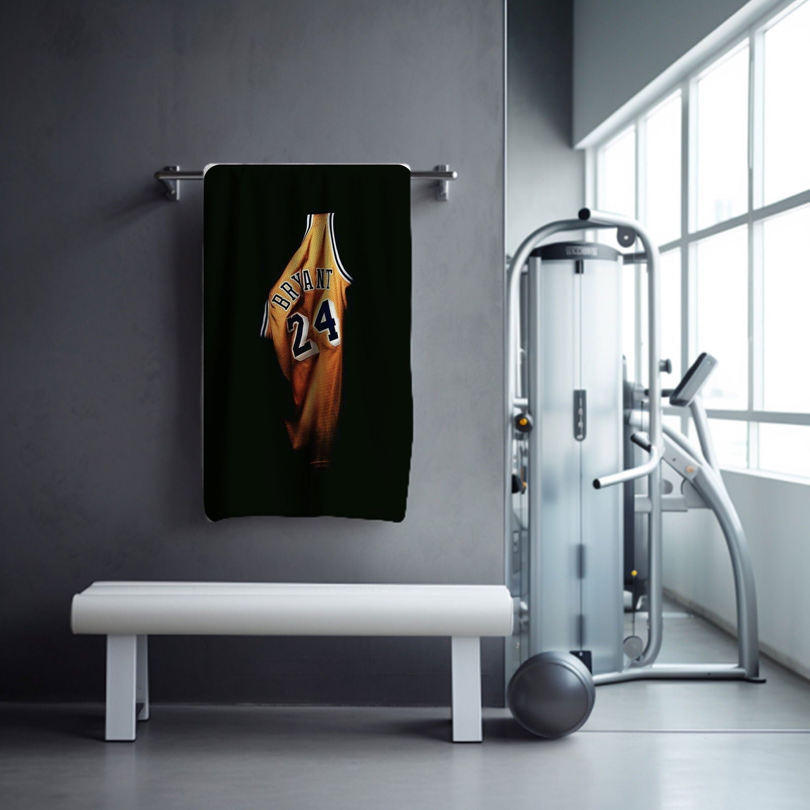 Kobe Towel, Absorbent Beach Towel, Legendary Kobe  Custom Laker Fan Gift - Techy Treasures -  