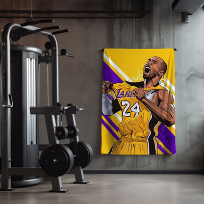 Kobe Towel, Absorbent Beach Towel, Legendary Kobe  Custom Laker Fan Gift - Techy Treasures -  