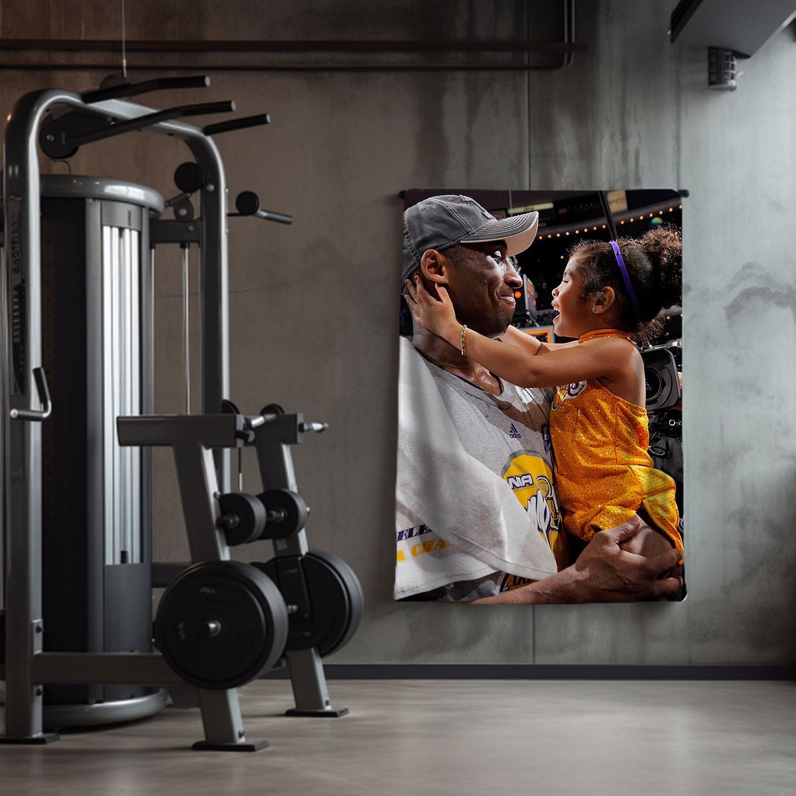 Kobe and Gigi Towel, Absorbent Beach Towel, Legendary Kobe Tribute Gift - Techy Treasures -  