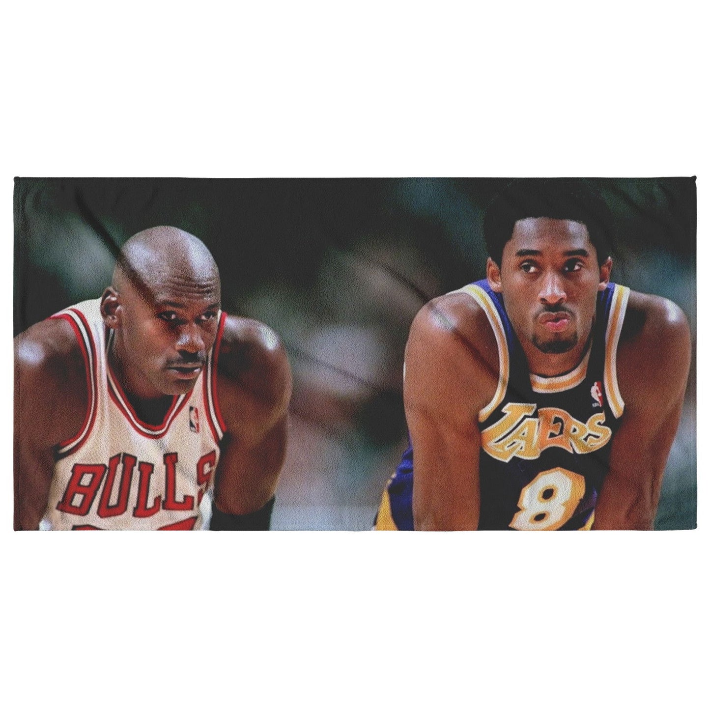 Kobe and MJ Beach Towel - Techy Treasures -  