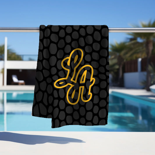 Los Angeles Lakers Kobe Towel, Absorbent Beach Towel, Legendary Kobe  Custom Laker Fan Gift - Techy Treasures -  