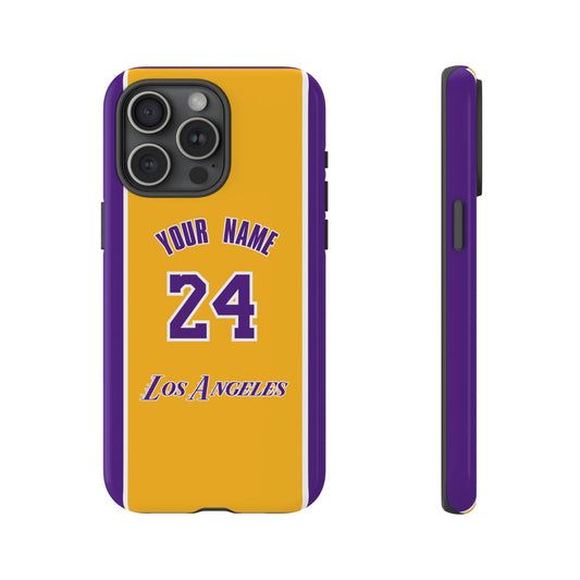 Los Angeles Pro Basketball Jersey Tough Case - Techy Treasures - Phone Case 