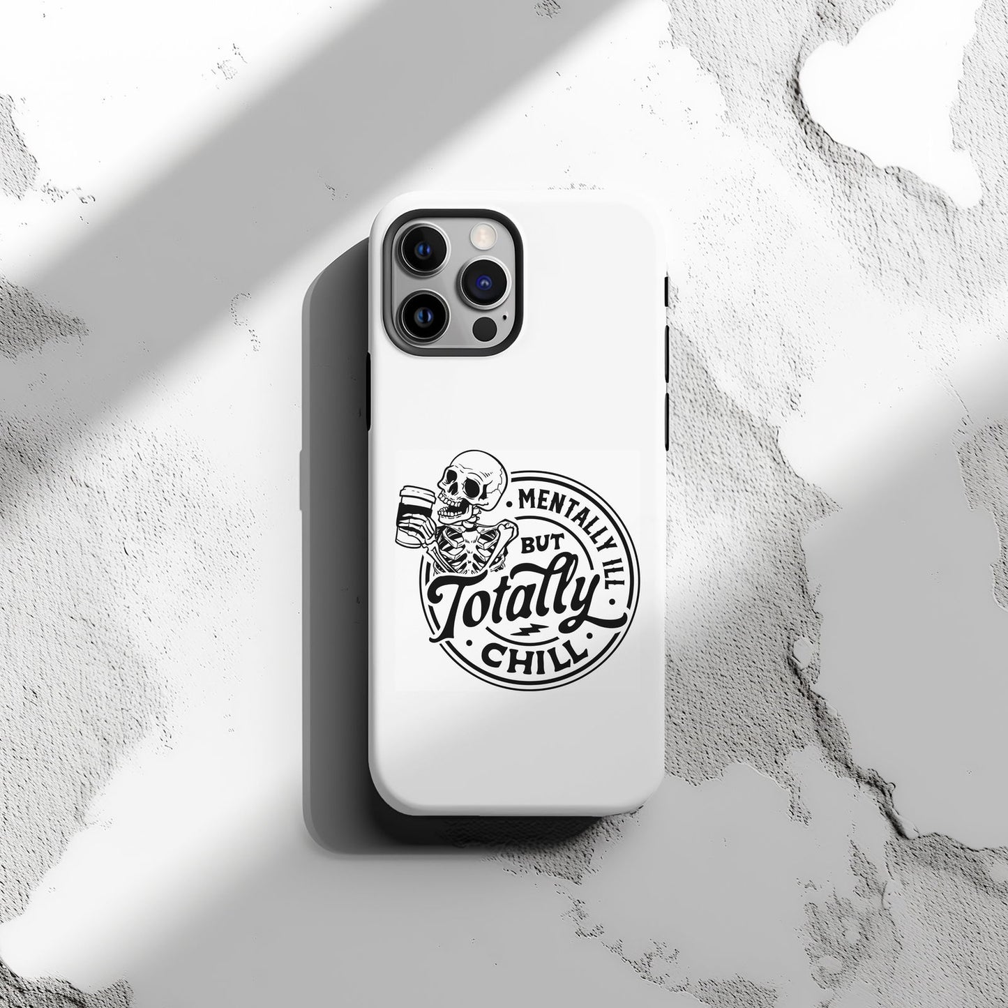 Mentally Ill But Totally Chill Magsafe iPhone Tough Case - Techy Treasures -  