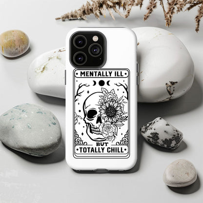 Mentally Ill But Totally Chill Tarot Magsafe iPhone Tough Case - Techy Treasures -  
