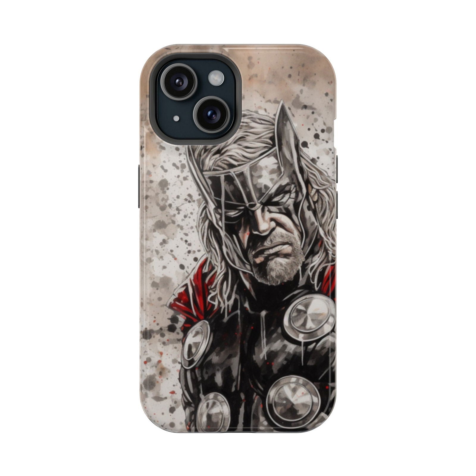Mighty Thor Hammer Strike Protective Magsafe Tough Phone Case - Techy Treasures -  