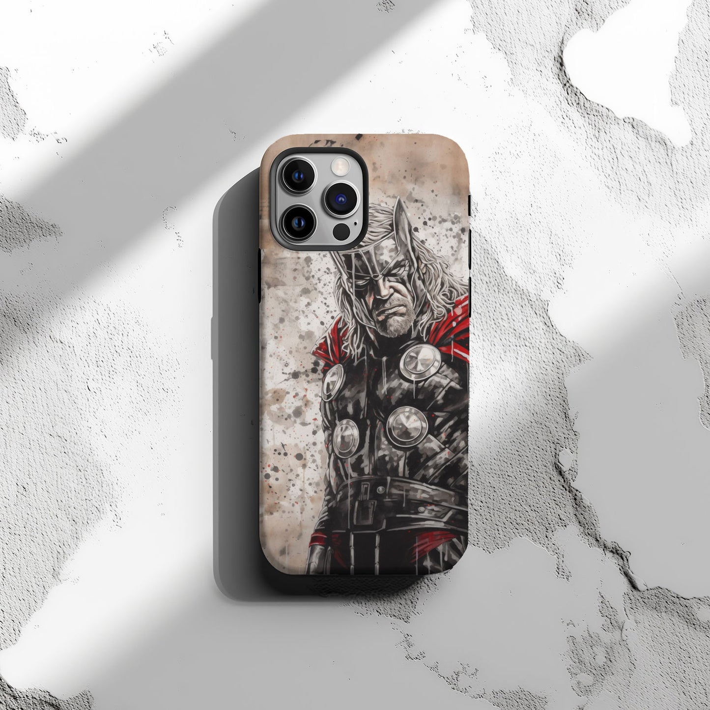 Mighty Thor Hammer Strike Protective Magsafe Tough Phone Case - Techy Treasures -  