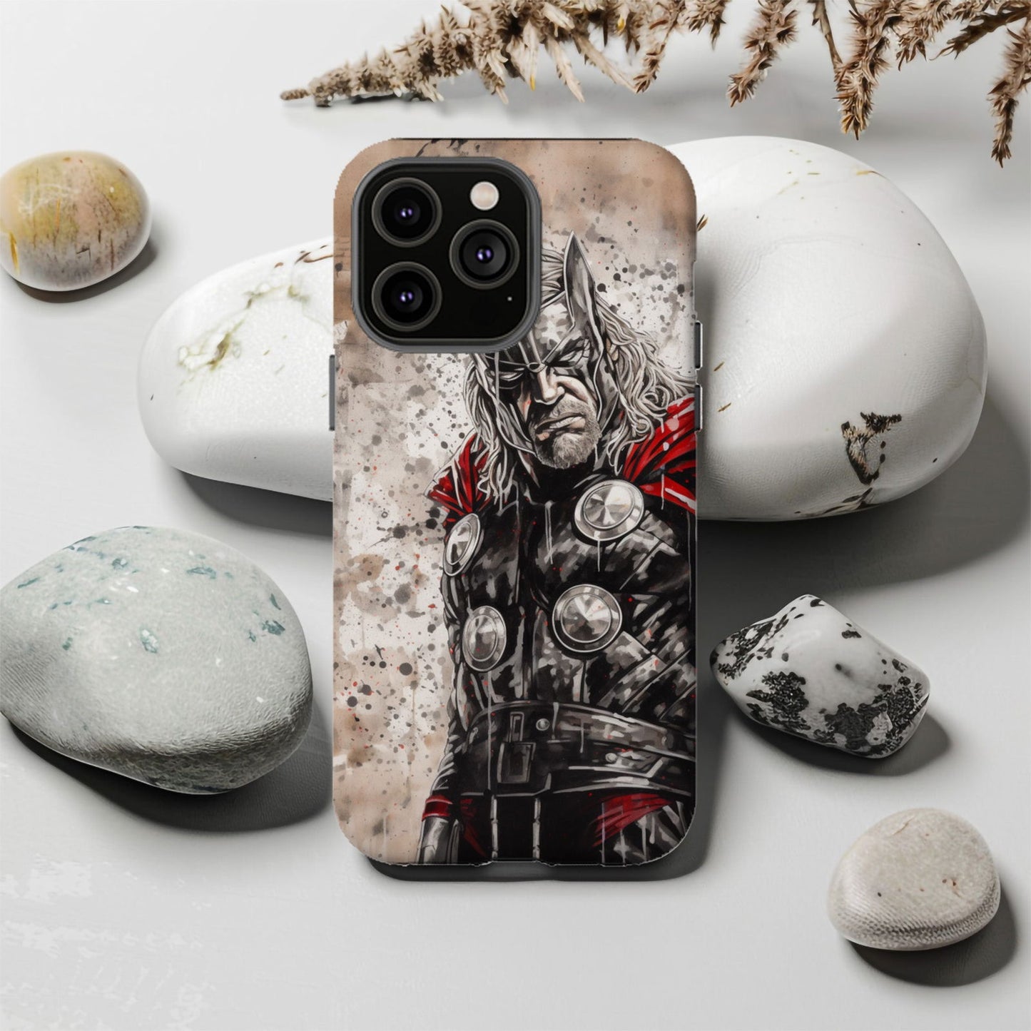 Mighty Thor Hammer Strike Protective Magsafe Tough Phone Case - Techy Treasures -  