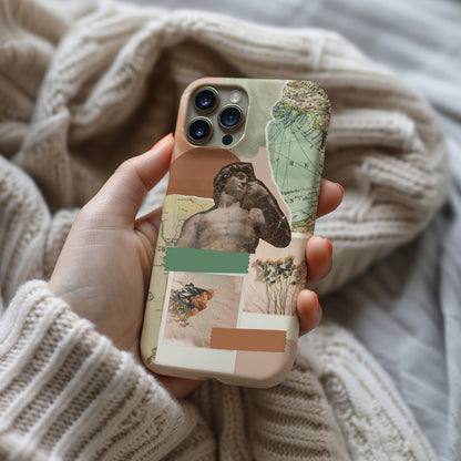 Modern Art Collage Magsafe iPhone Case - Techy Treasures -  