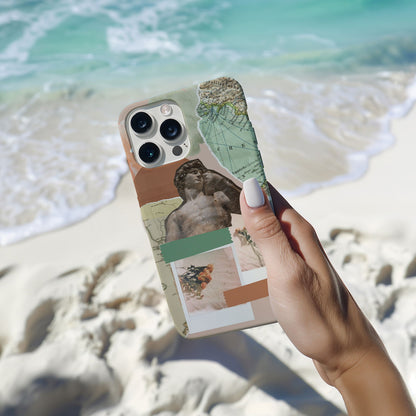 Modern Art Collage Magsafe iPhone Case - Techy Treasures -  