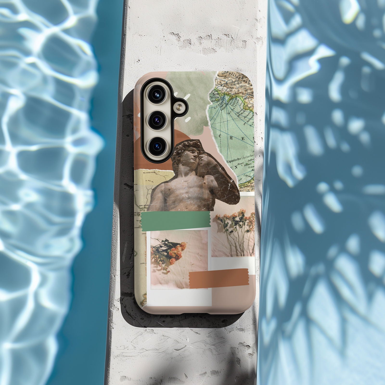 Modern Art Collage Magsafe iPhone Case - Techy Treasures -  