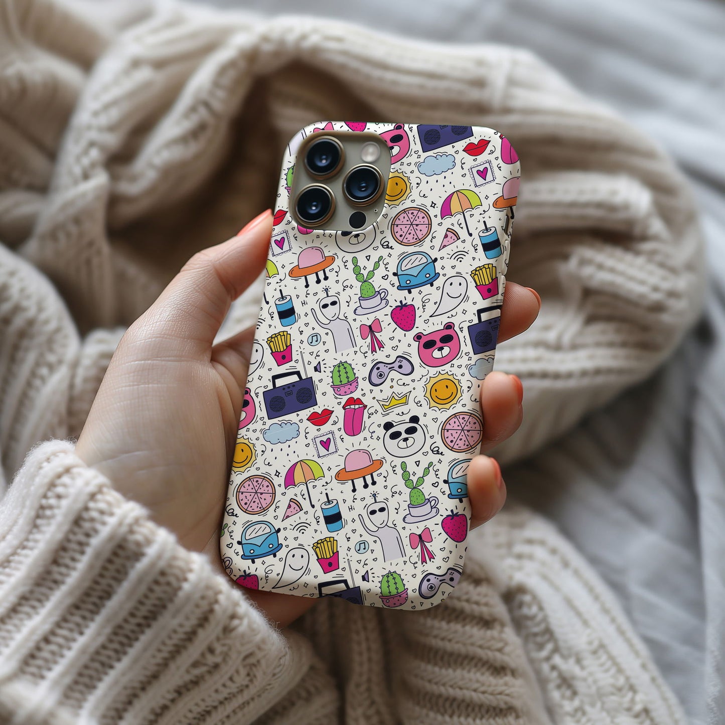 Modern Cute Collage Magsafe iPhone Case - Techy Treasures -  