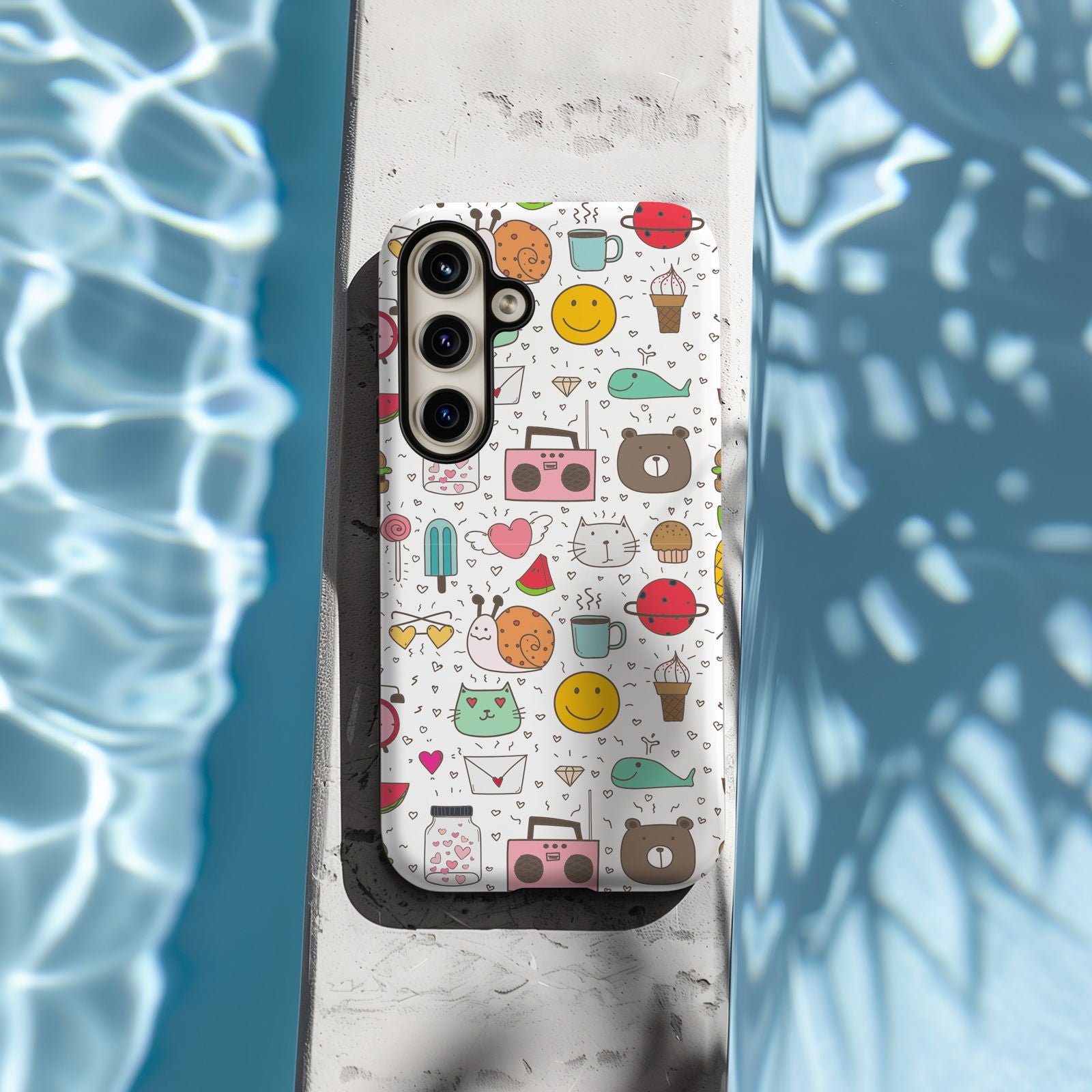 Modern Cute Collage Magsafe iPhone Case - Techy Treasures -  