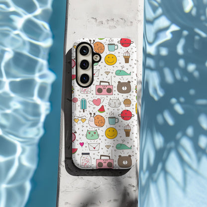 Modern Cute Collage Magsafe iPhone Case - Techy Treasures -  