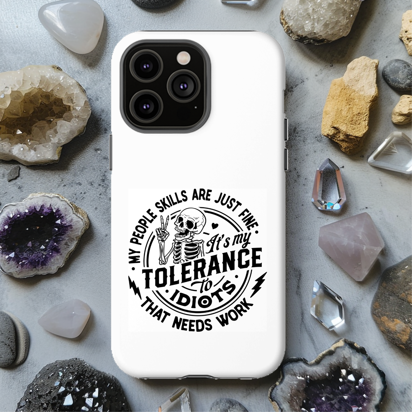 My People Skills Are Just Fine Magsafe iPhone Tough Case - Techy Treasures -  