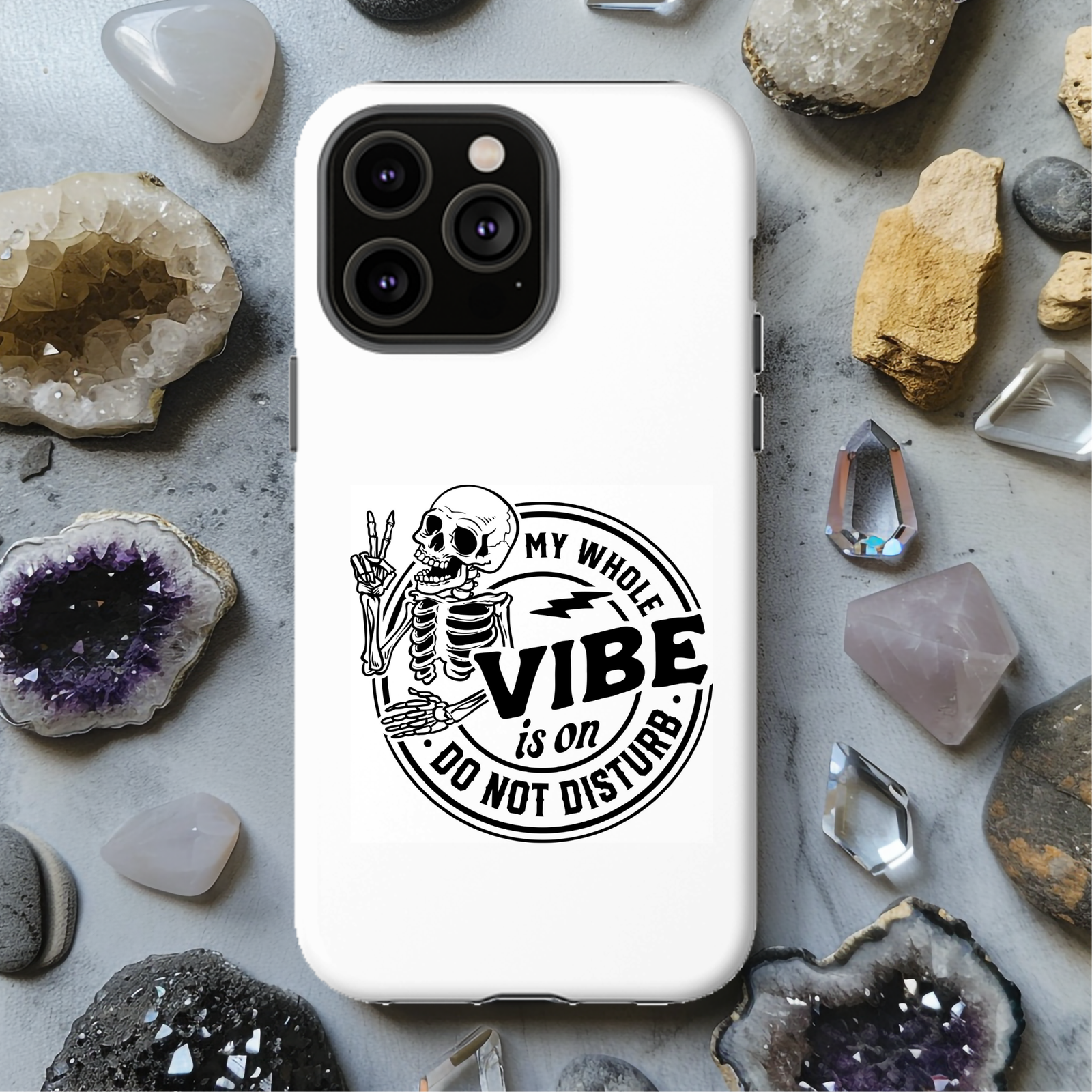 My Whole Vibe Is On Do Not Disturb Magsafe iPhone Tough Case - Techy Treasures -  