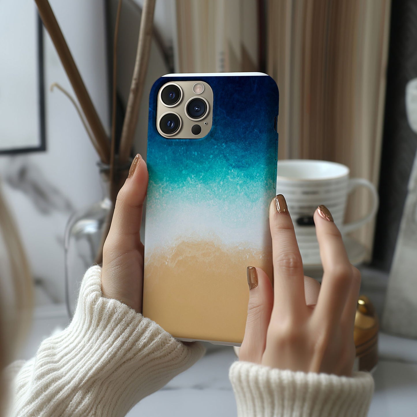 Ocean Shores Magsafe iPhone Case - Techy Treasures -  