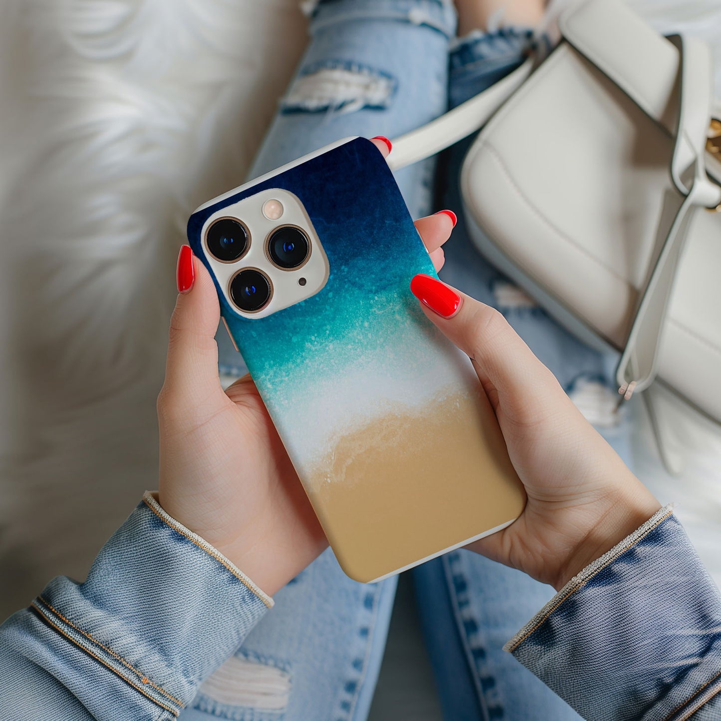 Ocean Shores Magsafe iPhone Case - Techy Treasures -  
