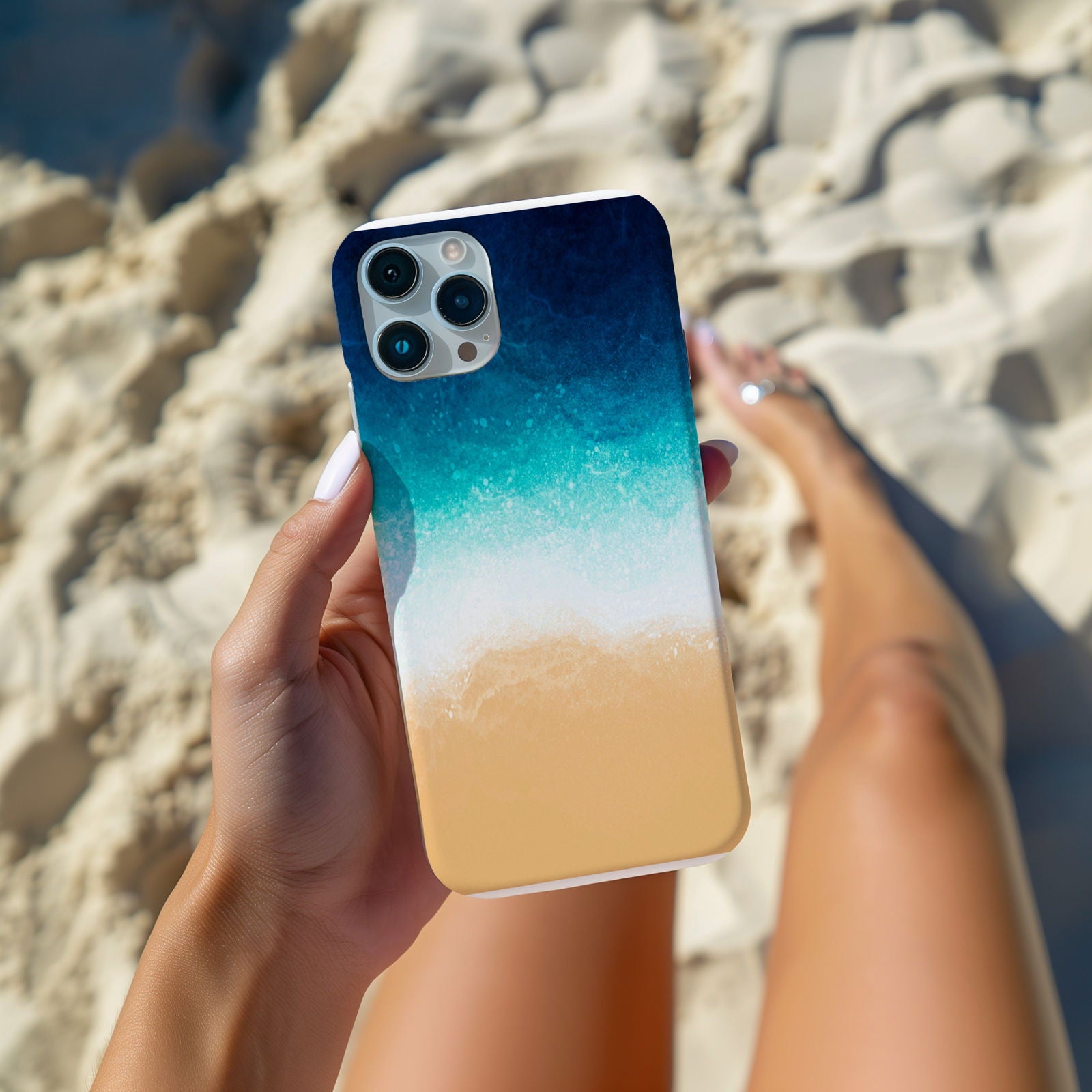 Ocean Shores Magsafe iPhone Case - Techy Treasures -  