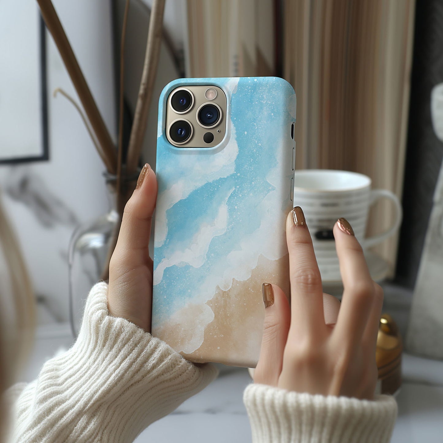 Ocean Shores Magsafe iPhone Case - Techy Treasures -  