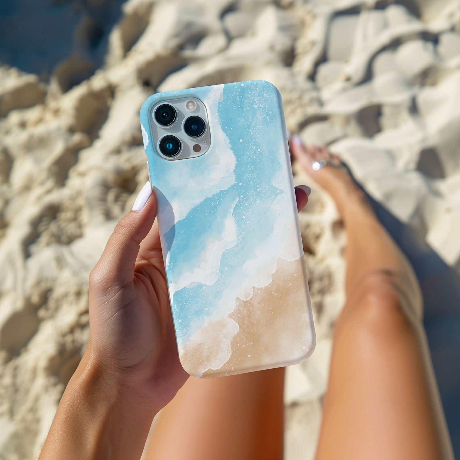 Ocean Shores Magsafe iPhone Case - Techy Treasures -  