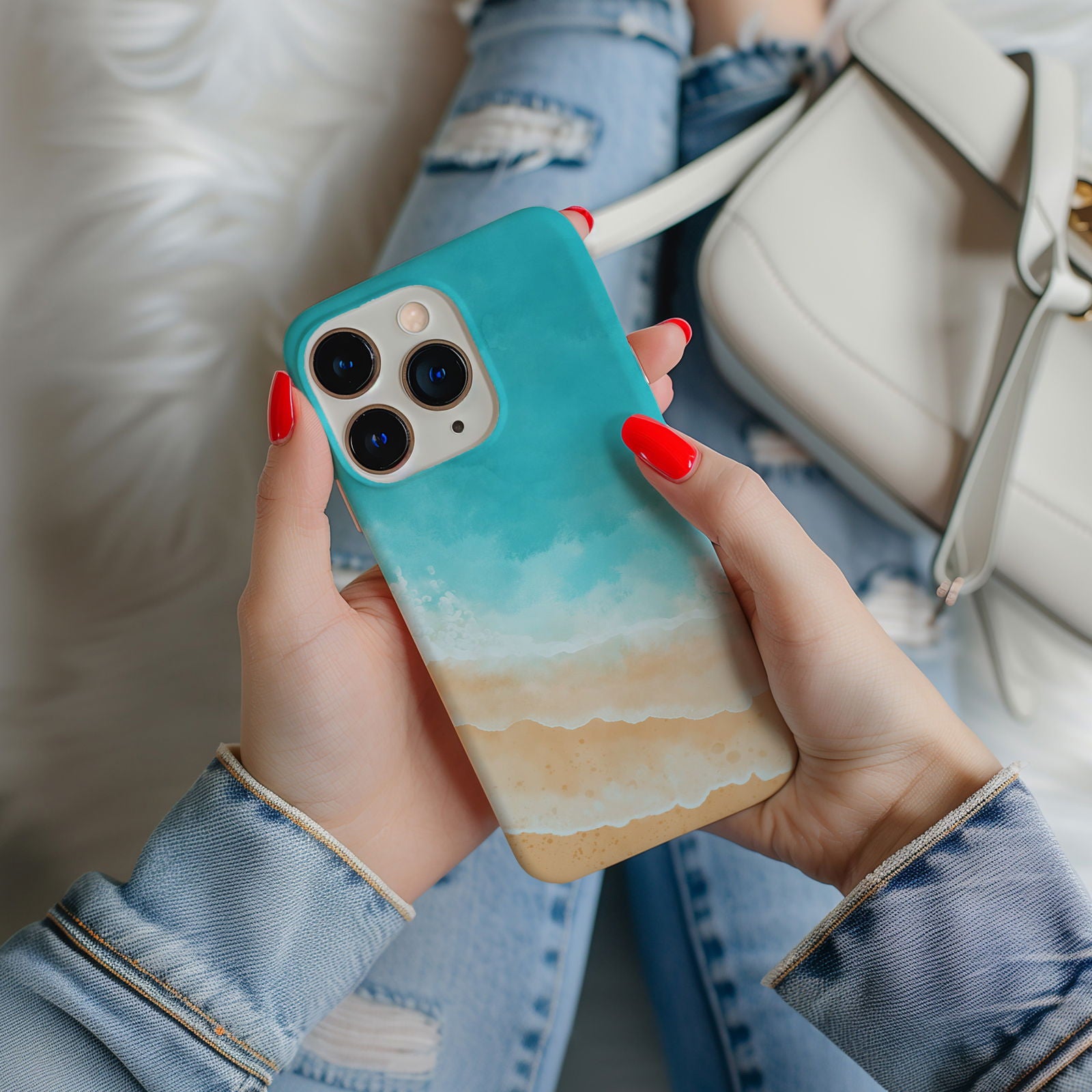 Ocean Shores Magsafe iPhone Case - Techy Treasures -  