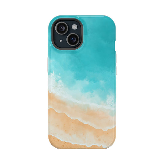 Ocean Shores Magsafe iPhone Case - Techy Treasures - Mobile Phone Cases 