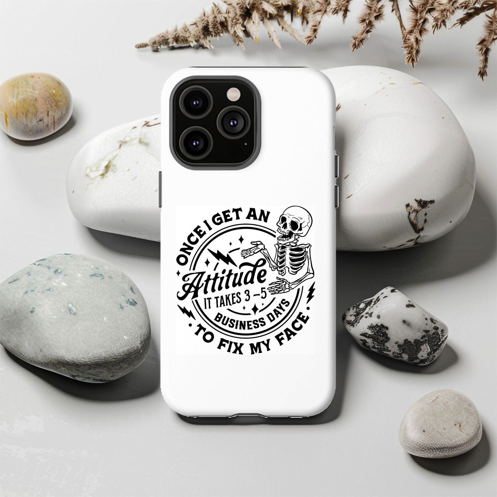 Once I Get An Attitude, It Takes 3-5 Business Days to Fix My Face Magsafe iPhone Tough Case - Techy Treasures -  