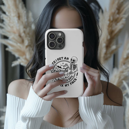 Once I Get An Attitude, It Takes 3-5 Business Days to Fix My Face Magsafe iPhone Tough Case - Techy Treasures -  