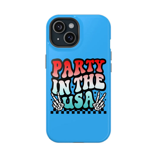 Party in the USA Magsafe iPhone Tough Case - Techy Treasures - Phone Case 