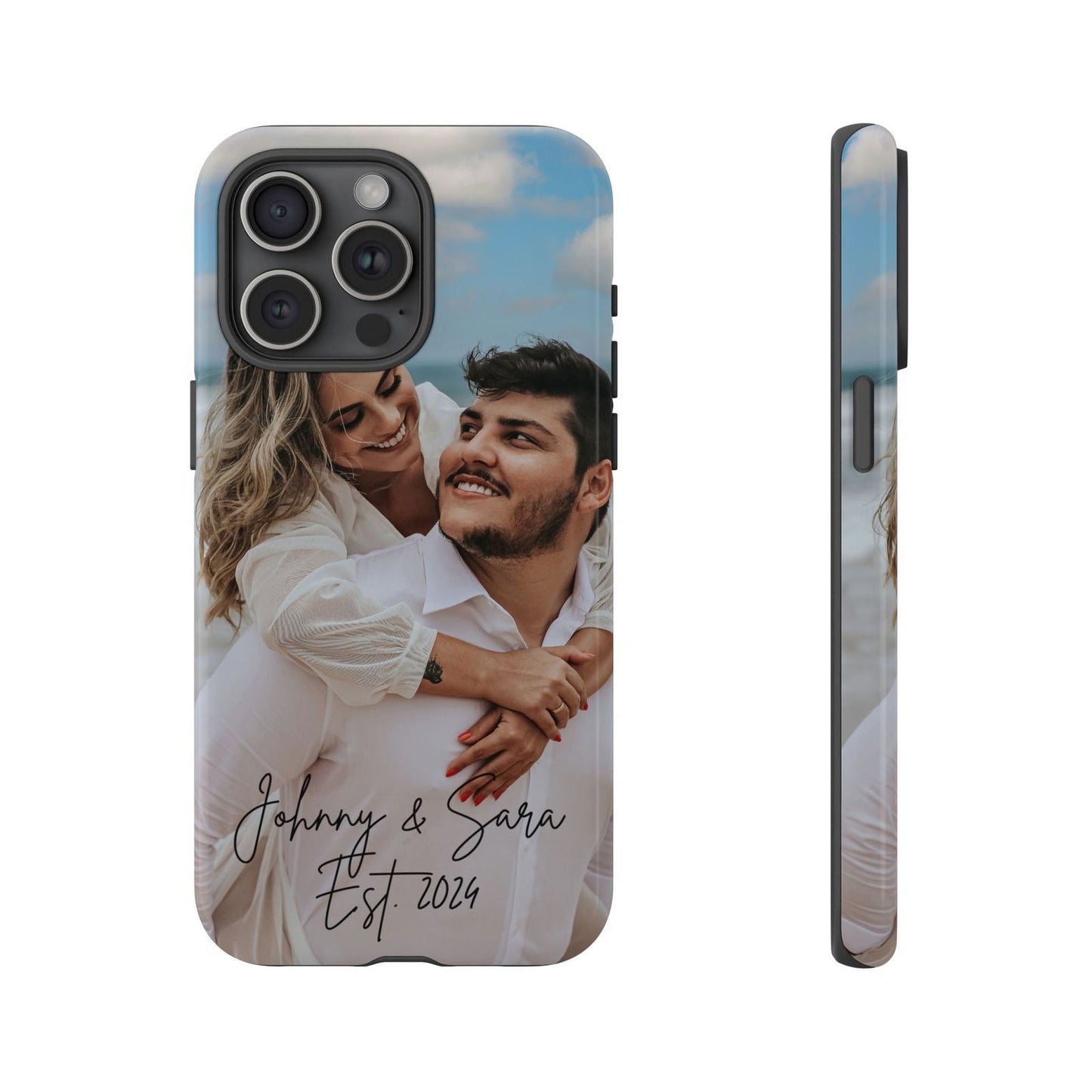 Personalized Custom Phone Case - Celebrate Your Love - Techy Treasures - Phone Case 