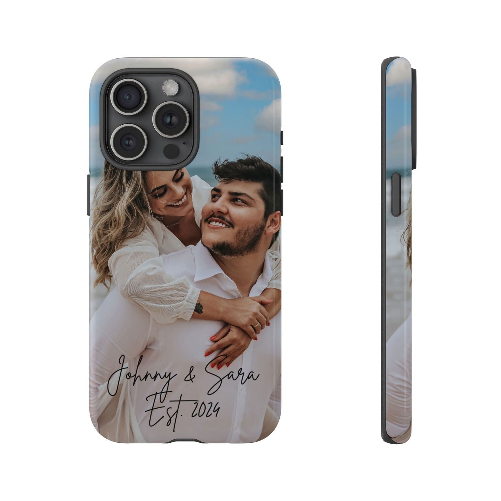 Personalized Custom Phone Case - Celebrate Your Love - Techy Treasures - Phone Case 