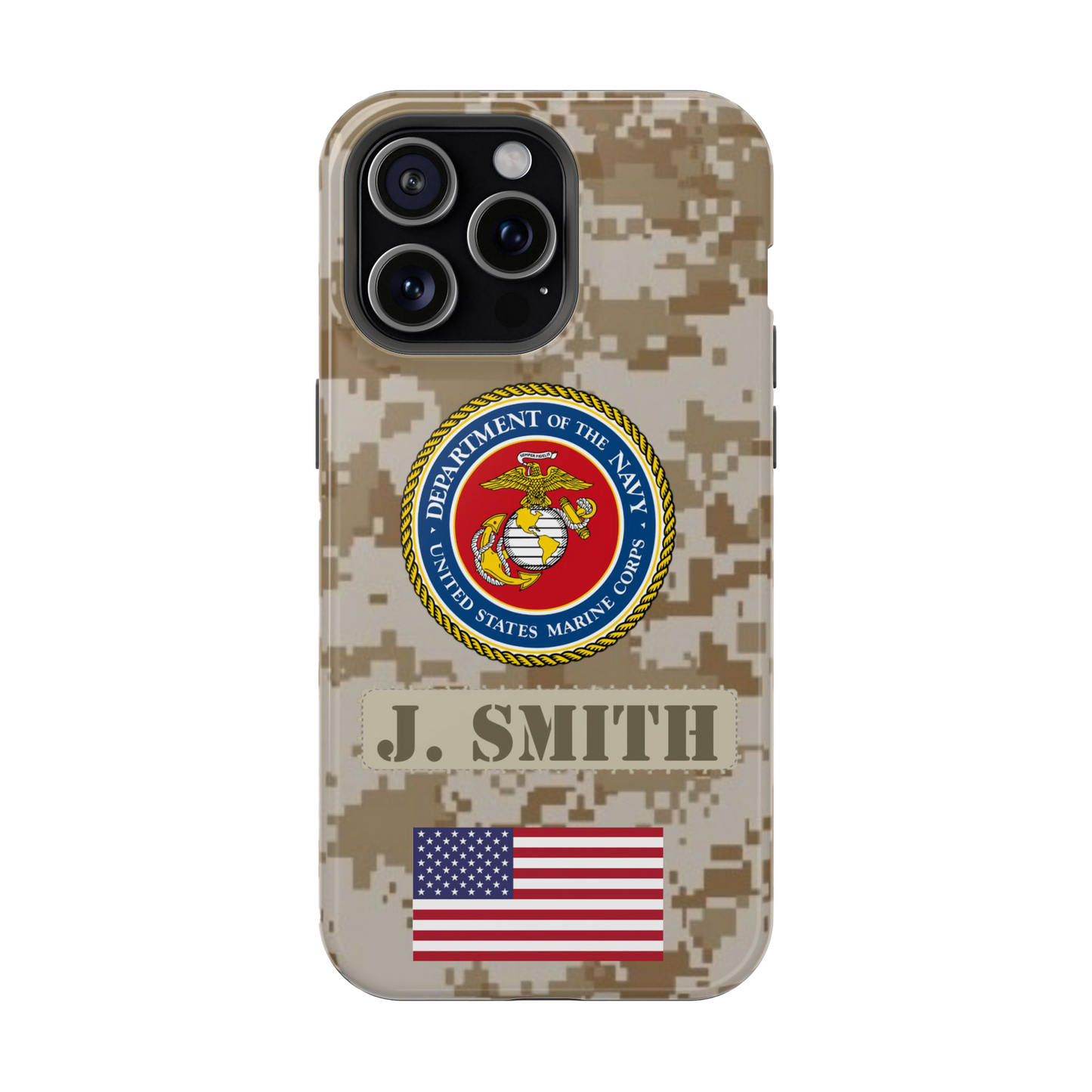 Personalized Military Tough Cases - Techy Treasures -  