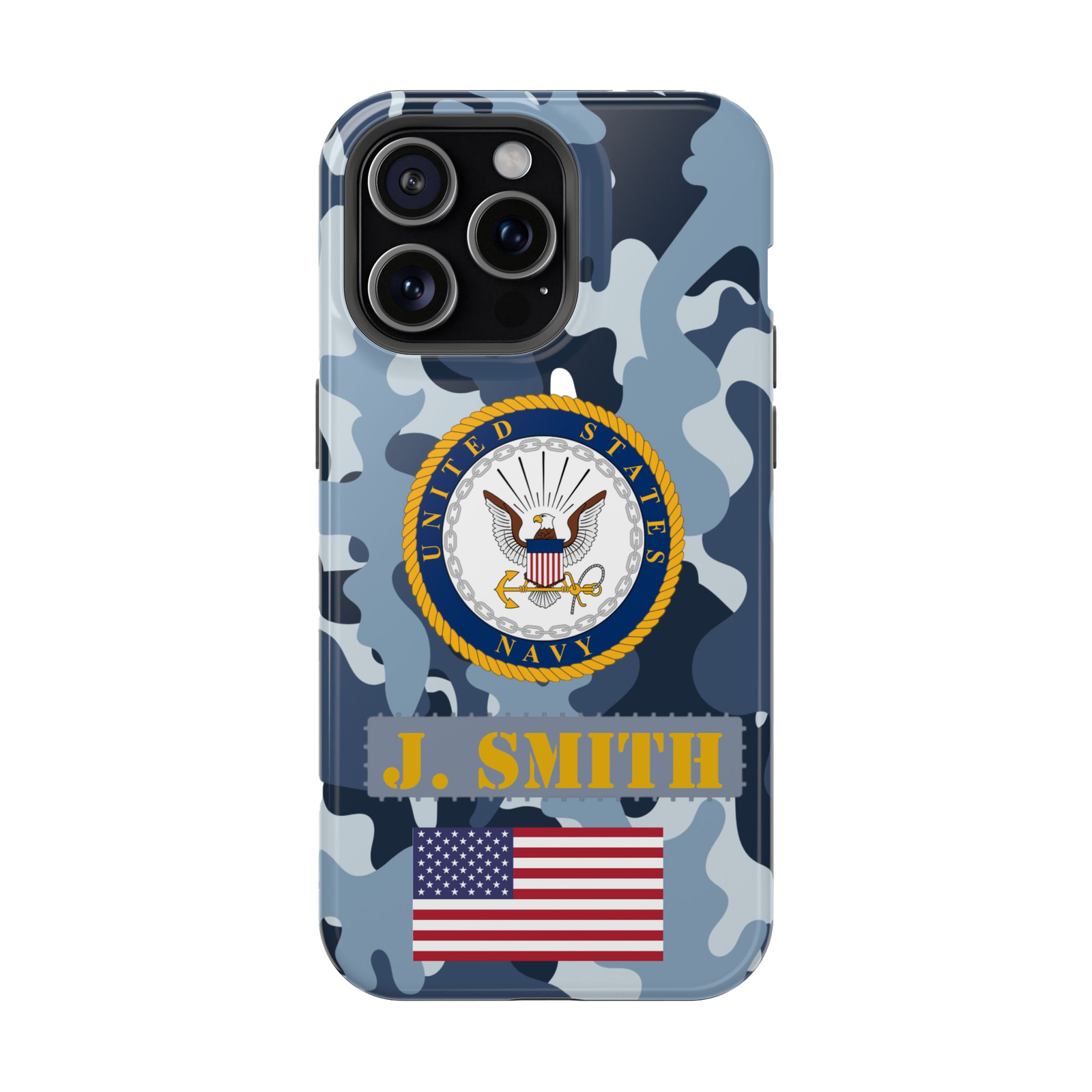 Personalized Military Tough Cases - Techy Treasures - Phone Case 