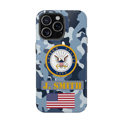 Personalized Military Tough Cases - Techy Treasures - Phone Case 