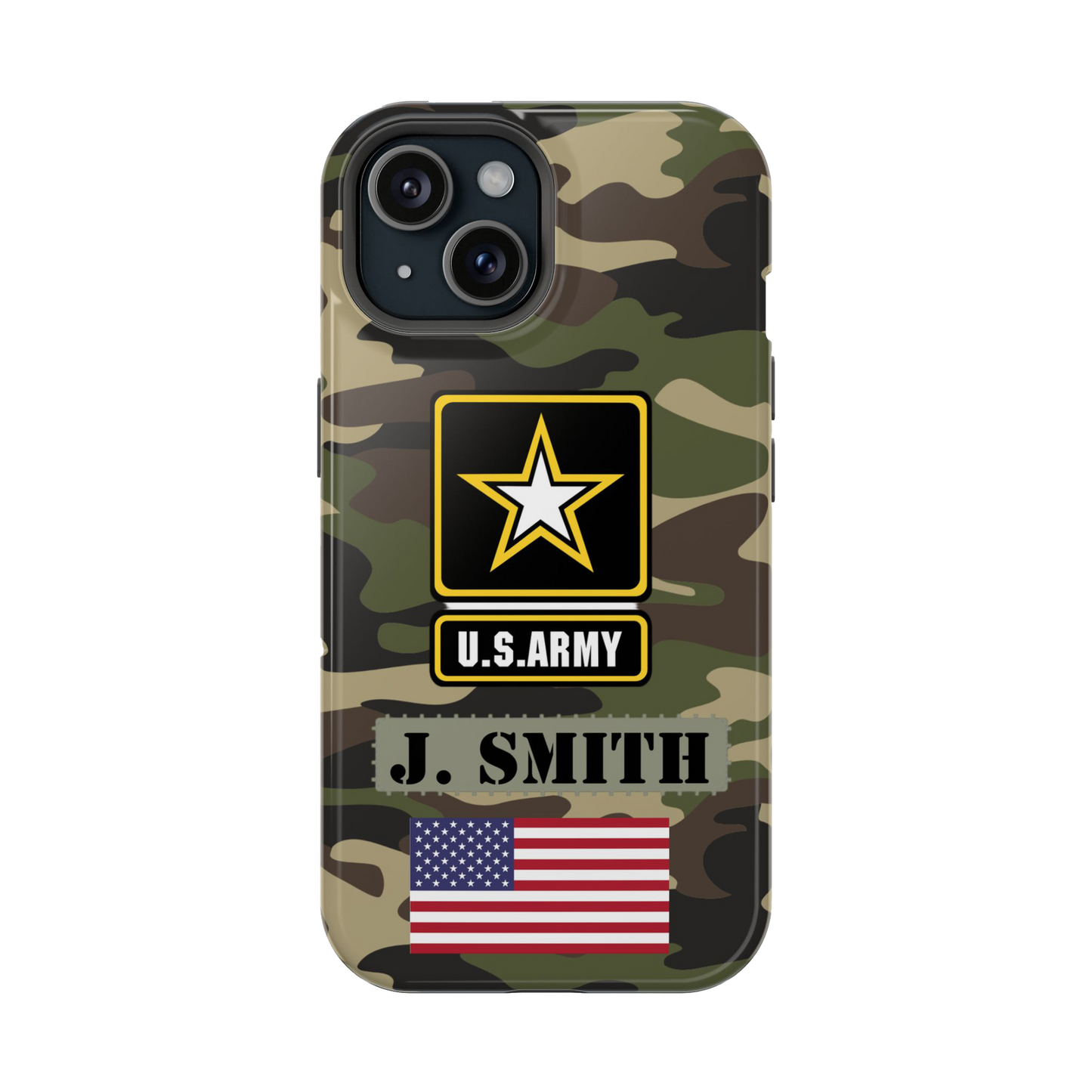 Personalized Military Tough Cases - Techy Treasures - Phone Case 