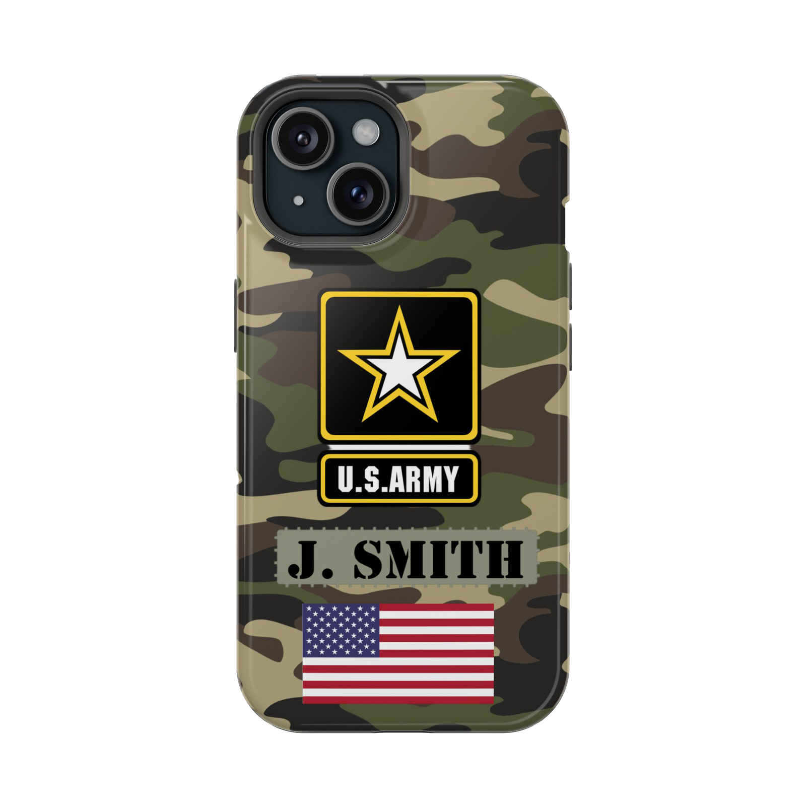 Personalized Military Tough Cases - Techy Treasures - Phone Case 