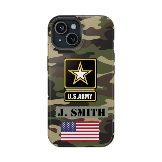 Personalized Military Tough Cases - Techy Treasures - Phone Case 