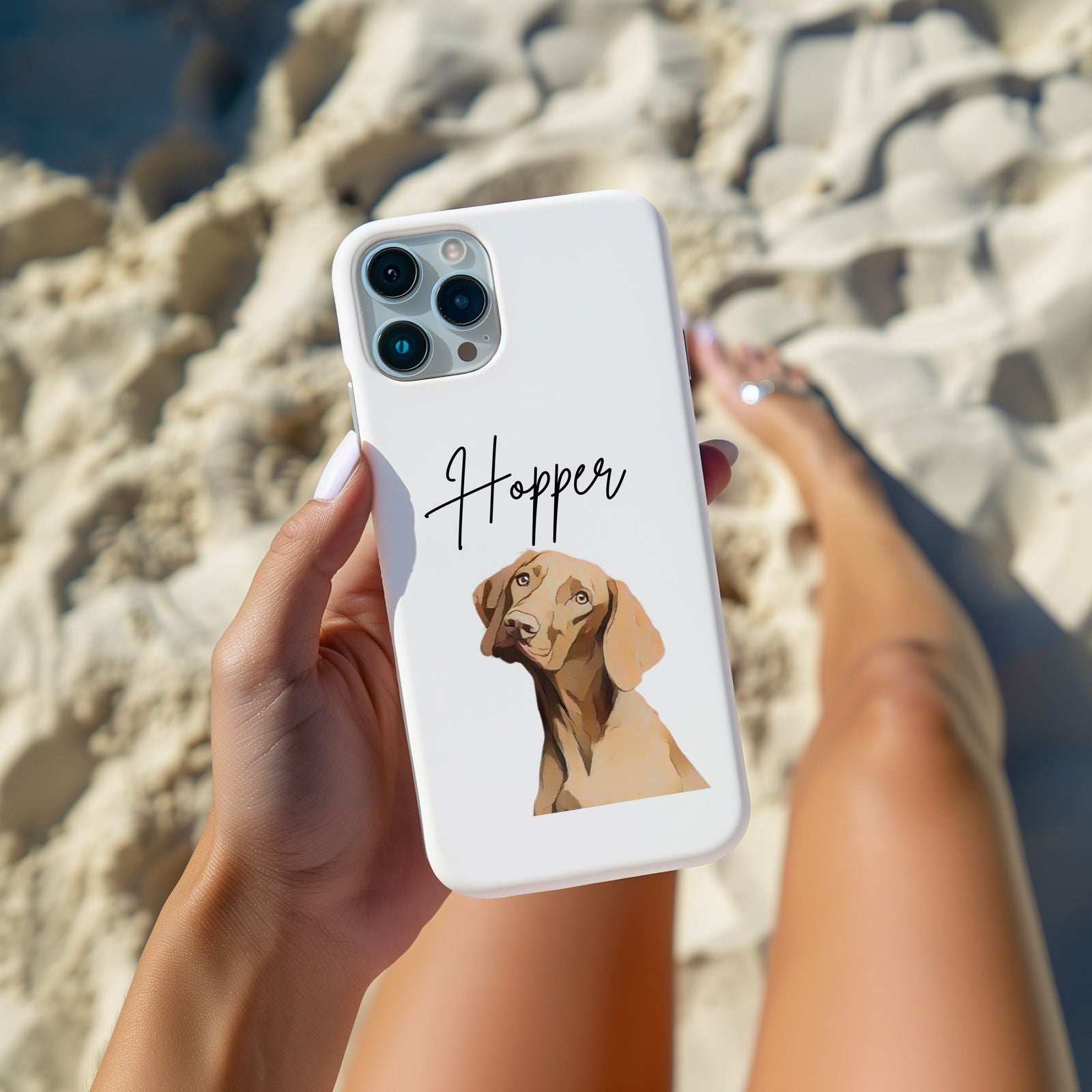 Personalized Pet Portrait Tough Cases - Techy Treasures -  