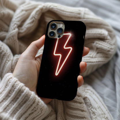 Pink Power Up Lightning Bolt Magsafe iPhone Case - Techy Treasures -  